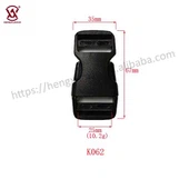 Πλαστικές πόρπες τακτικού γιλέκο